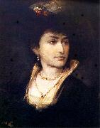 Maurycy Gottlieb, Portrait of Artist's Sister - Anna.